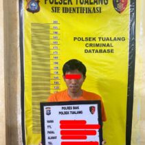 Lakukan Perbuatan Persetubuhan Dengan Anak Dibawah Umur, ADP Als A, Diamankan Unit Reskrim Polsek Tualang.