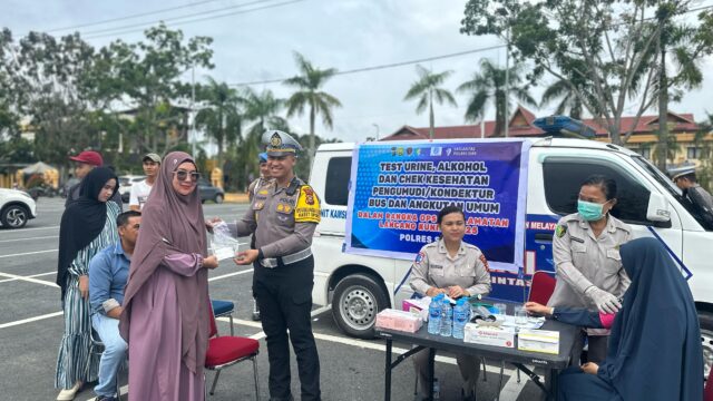 Jaga Kesehatan, Utamakan Keselamatan, Sat Lantas Polres Siak Wujudkan Zero Accident