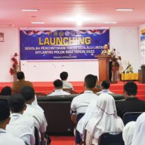 Dirlantas Polda Riau Pimpin langsung Launching Sekolah Percontohan Tertib Berlalu Lintas Tahun 2025 Ditlantas Polda Riau.