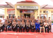 Kunjungan Kerja Kapolres Siak ke Mako Polsek Bungaraya, Tingkatkan Kesiapsiagaan Polsek dan Program Ketahanan Pangan