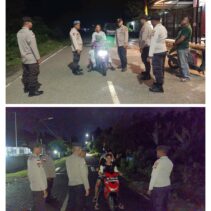 Kapolsek Essang IPDA Pance Wee Bersama Personel Gelar Patroli Cipkon Malming  Dengan Motto Sapa Porodisa (SANGKUNDIMAN SU PARAMAYAN)