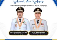 Ucapan Selamat Mengalir ke Bupati Dan Wakil Bupati Sijunjung Benny Dwifa Yuswir, S.STP, M.Si Dan H. Irradatillah, S.Pt.