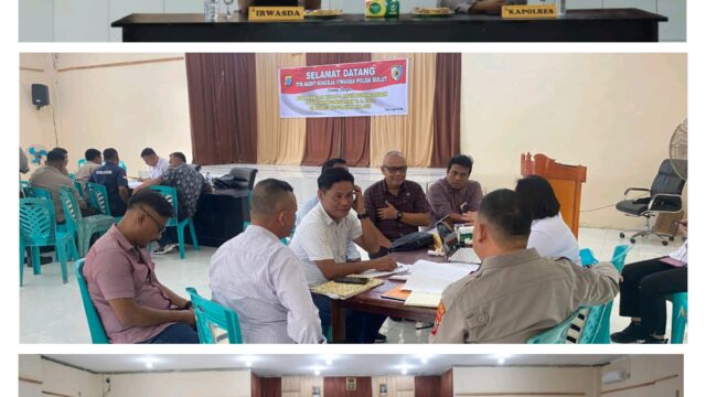 Respon Gerak Cepat Polres Kepulauan Talaud AKBP Arie Sulistyo Nugroho,SIK, MH Terima Kunjungan Tim Itwasda Polda Sulut Audit Kinerja Tahap I. 2025