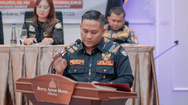 DR (c). Edwin Aditya Nugraha, S.E., M.M., M.H TERPILIH SECARA AKLAMASI DIMUSWILUB PEKAT IB PROVINSI RIAU Priode 2025-2030