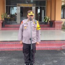 Polres Siak Gelar Apel Operasi Tertib Ramadhan Lancang Kuning Tahun 2025