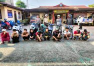Meresahkan Masyarakat, 6 Unit Sepeda Motor Diamankan, Diduga Balap Liar Saat Patroli di Wilayah Kecamatan Tualang Saat