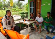 Lewat Cooling System Bhabinkamtibmas Berikan Himbauan Kamtibmas