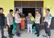 Jumat Berkah Ramadhan, Polsek Tualang Berikan Sembako Ke Yayasan Panti Asuhan Muhammadiyah