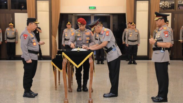 Kapolri Pimpin Sertijab Sejumlah Pejabat Polri, Kadivhumas Polri: "Rotasi untuk Perkuat Kinerja Institusi"