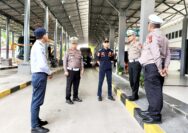 Hadirkan Mudik Aman Dan Nyaman Tim Ditlantas Polda Riau Cek Terminal Dan Sisir Jalan Lintas Timur Menuju Sumut