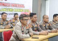 Polres Kuansing Gelar Rapat Koordinasi Internal Operasi Ketupat Lancang Kuning 2025