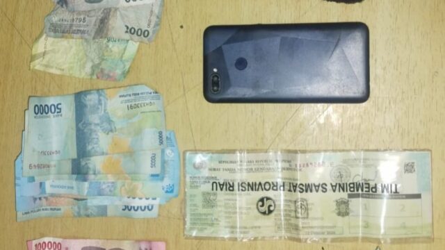 Kurang Dari 2x24 Jam Polsek Koto Gasib Berhasil Tangkap Pelaku Penggelapan Motor dan Residivis Curanmor 