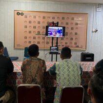 Sambut Hari Kemenangan, Lapas Pekanbaru Ikuti Apel Pelepasan Mudik Bersama Hari Raya Idul Fitri 1446 H 