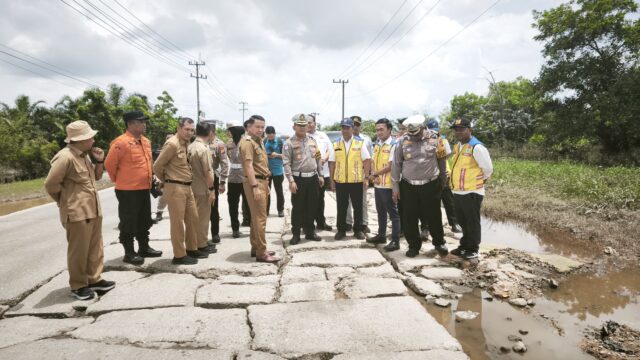 Dirlantas Polda Riau Tinjau Jalur Mudik di Pelalawan, Pastikan Keamanan Pemudik