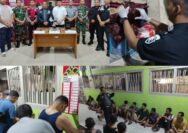 Jelang Idul Fitri, Lapas Pekanbaru Gandeng APH Gelar Razia Kamar Hunian Warga Binaan