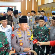 Perkuat Silaturahmi, Kapolri-Panglima TNI Hadiri Safari Ramadhan di Polda Lampung