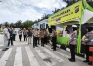 Dirlantas Polda Riau Dampingi Kapolda Riau Cek Pos Pengamanan dan Pelabuhan Dumai