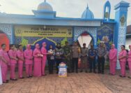 Kapolres Siak Tinjau Kesiapan Pengamanan Pos Terpadu Istana Siak dalam Operasi Ketupat Lancang Kuning 2025