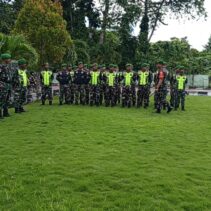 Apel Gelar Pasukan Di Laksanakan Kodim 1312/Tld Jelang PSU Essang
