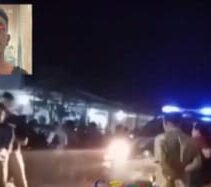 Suasana mencekam terjadi di Karaoke See You Jalan Utama Bagansiapiapi, Sabtu (29/03/25) malam minggu.