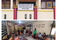 Lintas Cepat Kapolsek Lirung IPDA E.V. Gagola SH Melakukan Binaan Terhadap Para Pelajar Diduga Melakukan Pencurian Di Wilayah Kecamatan Moronge
