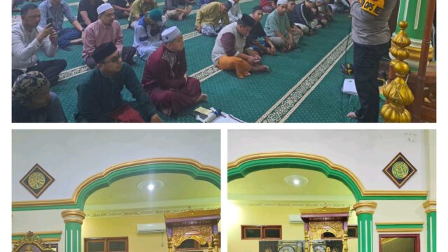 Kapolres Talaud AKBP Arie Sulistyo Nugroho. SIK. SH Gelar " Ramadhan Suci " Di Masjid Jabal Rahmah Melonguane Dan Tarawih Keliling Bersama Jamaah