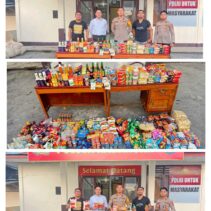 Menjelang Hari Raya Idul Fitri Gercep Kapolsek Kabaruan IPDA Andika Amisi Gelar Pemeriksaan Dan Amankan Ratusan Barang Kadaluarsa Di Sejumlah Tempat