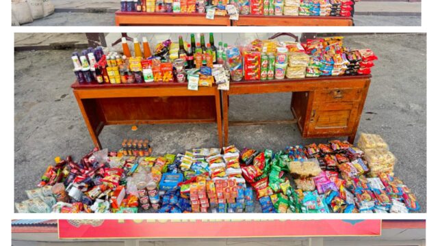 Menjelang Hari Raya Idul Fitri Gercep Kapolsek Kabaruan IPDA Andika Amisi Gelar Pemeriksaan Dan Amankan Ratusan Barang Kadaluarsa Di Sejumlah Tempat