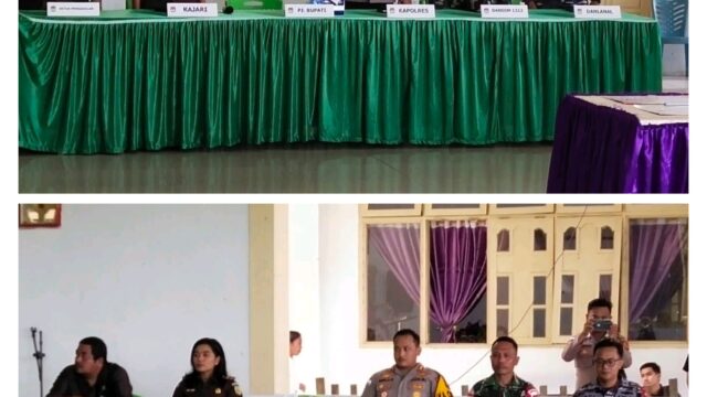 Kapolres Talaud AKBP Arie Sulistyo Nugroho SIK.SH. Hadiri Pelantikan Dan Bimtek KPPS Serta Siap Amankan PSU Essang