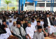 Gema Takbir Idul Fitri 1446 H, Lapas Pekanbaru Gelar Sholat Ied Berjamaah