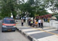 Ciptakan Situasi Kamtibmas, Polsek Tualang Giatkan Patroli Cegah Tindak Pidana."