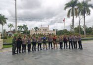 Kapolres Siak Tinjau Pos Terpadu Istana Siak dalam Rangka Operasi Ketupat Lancang Kuning 2025