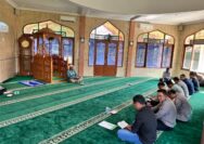 Personil Polres Siak Gelar Pembinaan Rohani dan Mental Lewat Pembacaan Surat Yasin di Masjid Al Muttaqin
