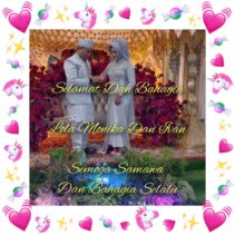 Selamat Dan Bahagia Lola Monika Dan Ivan