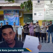 HAK JAWAB & KLARIFIKASI Zaili C s ATAS PEMBERITAAN KOPERASI PRODUSEN SERIK INDAH MANDIRI, Taufik Koto Jurnalis KWRI, TIDAK BERIMBANG