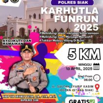 Polres Siak Gelar Jumpa Pers Umumkan Karhutla Fun Run 2025 Polres Siak, Wujud Kampanye Publik Serentak Se-Riau untuk Cegah Karhutla