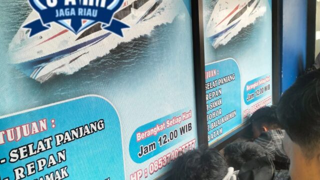 Ketua Yayasan Jaga Riau Kritik Fasilitas Pembelian Tiket di Pelabuhan Tanjung Buton