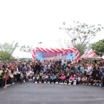 KEGIATAN KARHUTLA FUN RUN 5 KILOMETER TAHUN 2025 DI POLRES ROKAN HILIR.