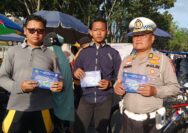 Sukseskan CFD Pekanbaru, Ditlantas Polda Riau Gelar Kampanye Keselamatan Berlalu Lintas