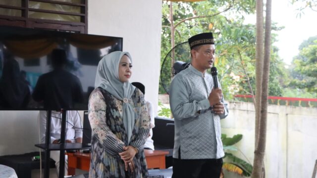 Kapolres AKBP Arie Sulistyo Nugroho SIK. MH. Bersama Keluarga Gelar Halal Bihalal Di Rumdis Kapolres Talaud Dalam Nuansa Penuh Kekeluargaan