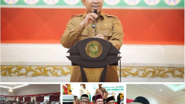 Hadir Ketua IKA UIN Suska Riau, Abdul Wahid Sampaikan waktu Kenangan Semasa Kuliah.