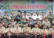 Kapolres Kepulauan Meranti Lepas Puluhan Peserta Jambore Karhutla 2025