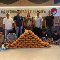 Polisi Gagalkan Peredaran 47 Kg Ganja di Sumbar, 4 Tersangka Ditangkap