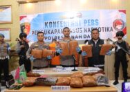 Polres Tanah Datar Ungkap Kasus Penyalahgunaan Narkoba, Amankan 13 Kg Ganja