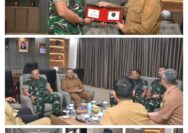 PANGDAM I/BUKIT BARISAN KUNJUNGAN KERJA KE KANTOR GUBERNUR RIAU