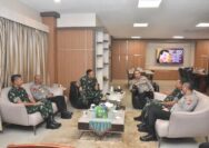 Pangdam I/Bukit Barisan Lakukan Kunjungan Kerja dan Silaturahmi ke Polda Riau. 