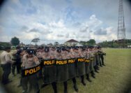 Polda Riau Latihan Taktis Hadapi May Day 2025 Fokus Pada Pendekatan Humanis 
