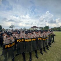 Polda Riau Latihan Taktis Hadapi May Day 2025 Fokus Pada Pendekatan Humanis 