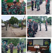 Kunker Danrem 131/Stg Beserta Rombongan Ke Jajaran Kodim 1312/Tld