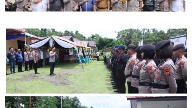 Kapolda Sulut Cek Kesiapan PSU Di Essang Dan Menjunjung Tinggi Netralitas